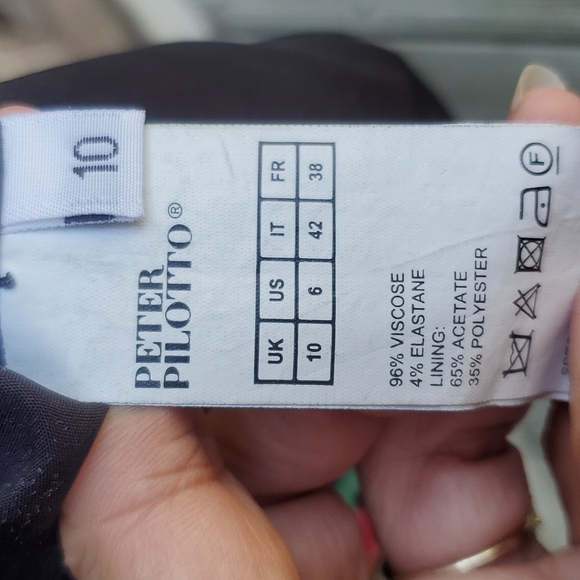 Peter Pilotto Floral Printed Kia Frill Dress Size 6 US - Picture 9 of 9